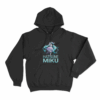 Hatsune Miku Diamond Unisex Hoodie Black